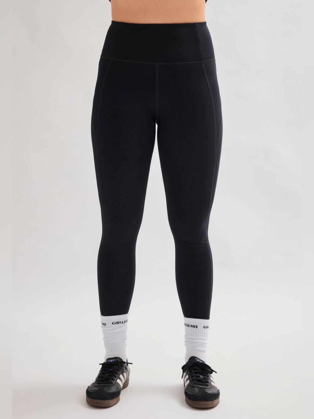 girlfriend collective Compressive Pocket Legging Black Athletic Leggings